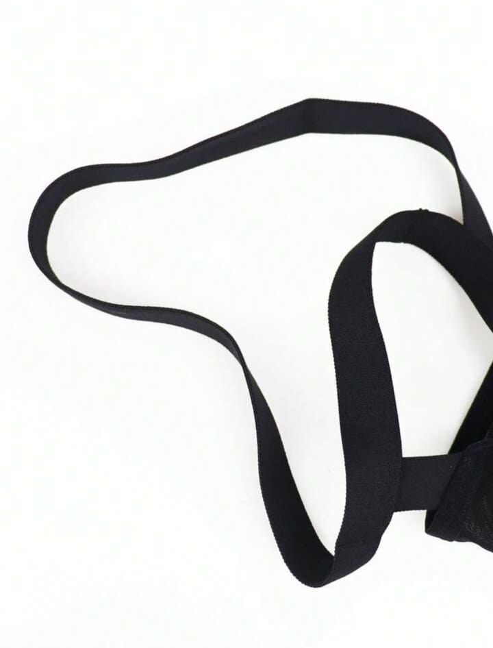 Men's Sheer Mesh Hollow Out Waist Briefs Underwear